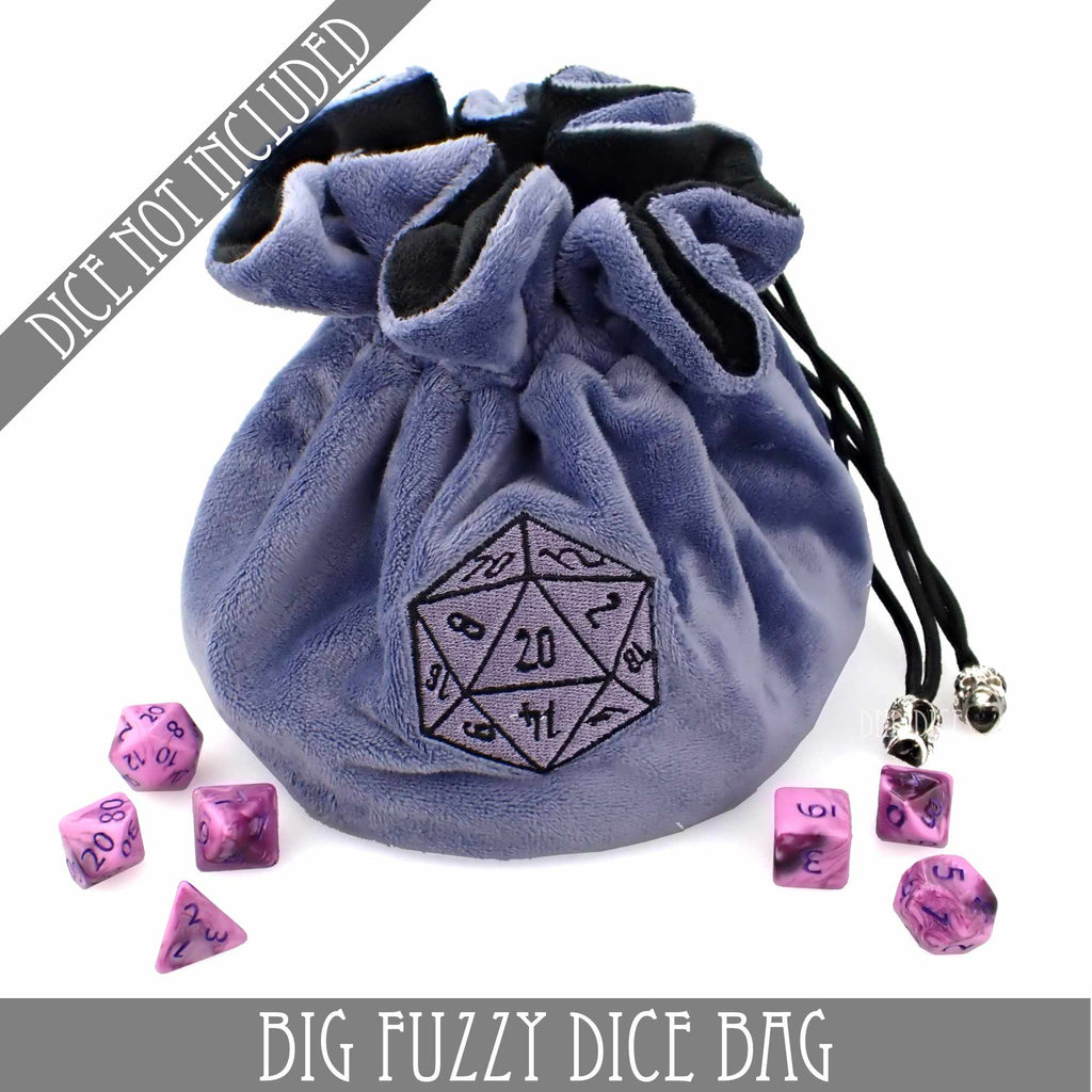 Big Fuzzy Dice Bag (6 Colors)