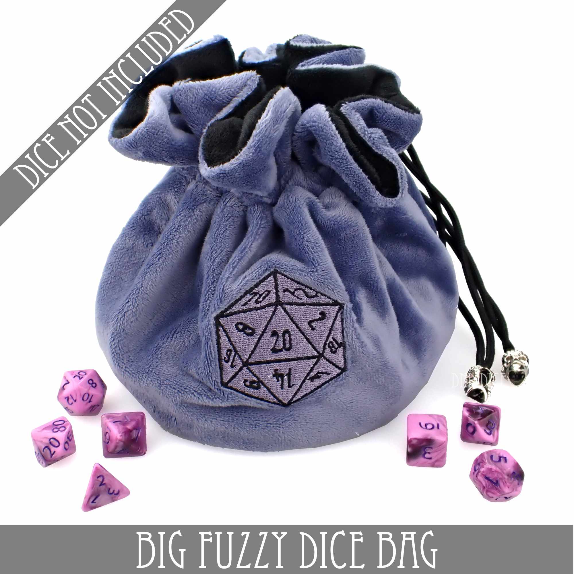 Big Fuzzy Dice Bag (6 Colors)