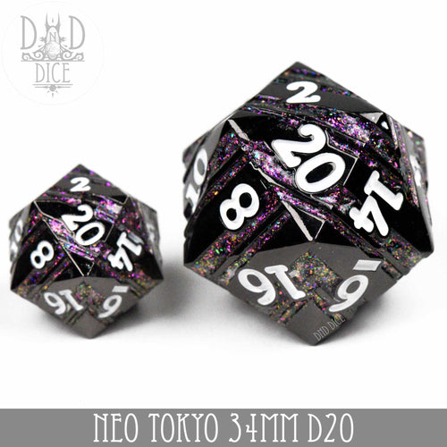 34mm D20 - Neo Tokyo (Metal)
