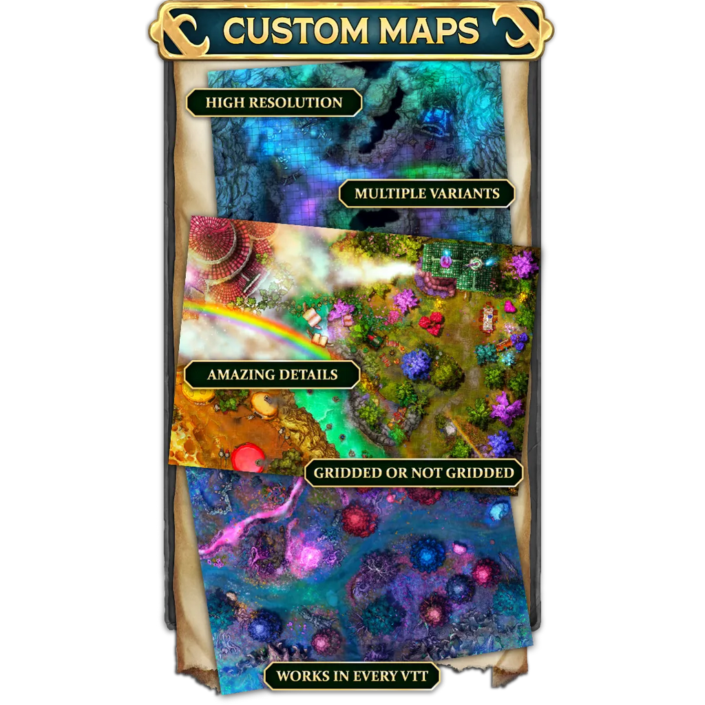 Battlezoo Ancestries: Year of Titans Themed Battle Maps