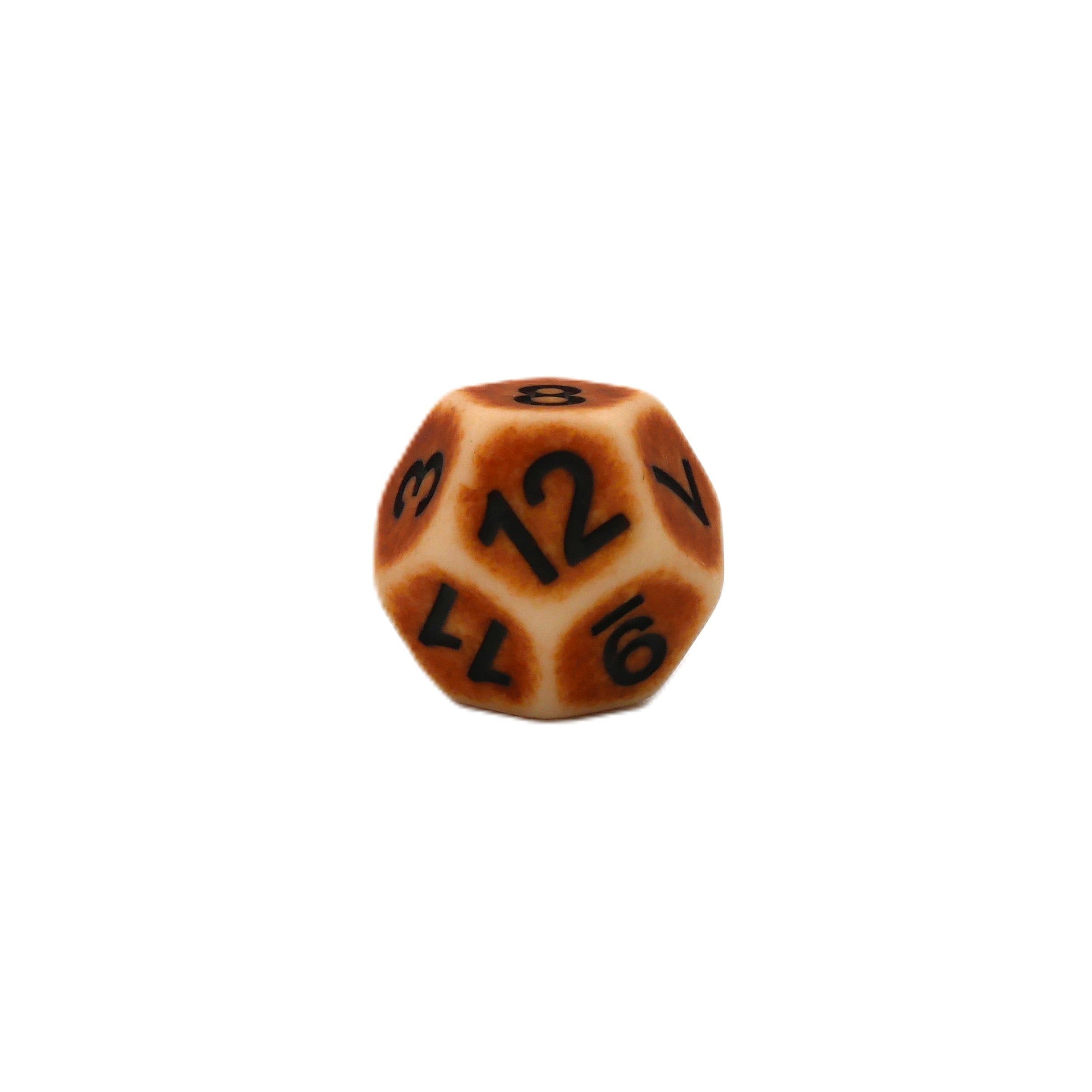 Ancient Bone - 7 Piece DnD Dice Set | Resin RPG Gaming Dice