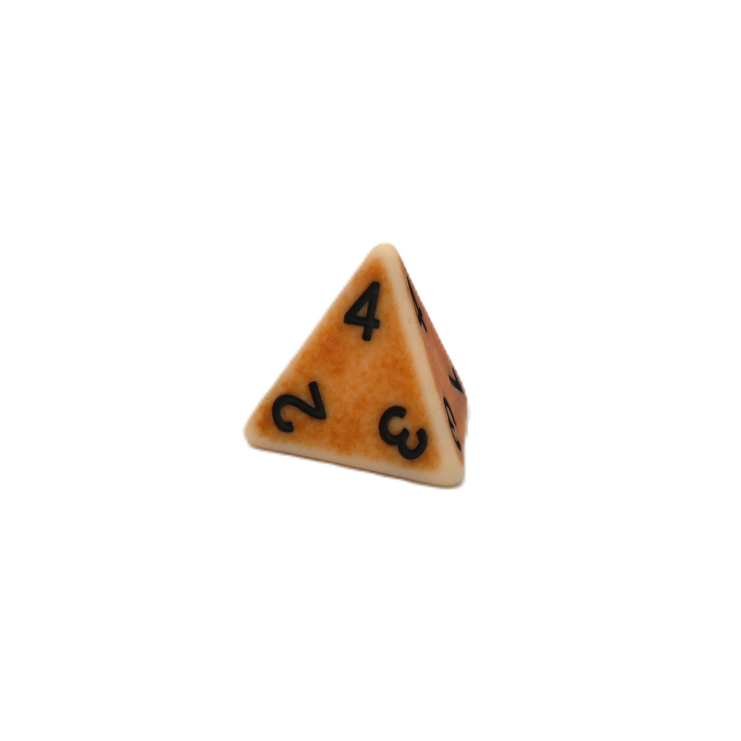 Ancient Bone - 7 Piece DnD Dice Set | Resin RPG Gaming Dice