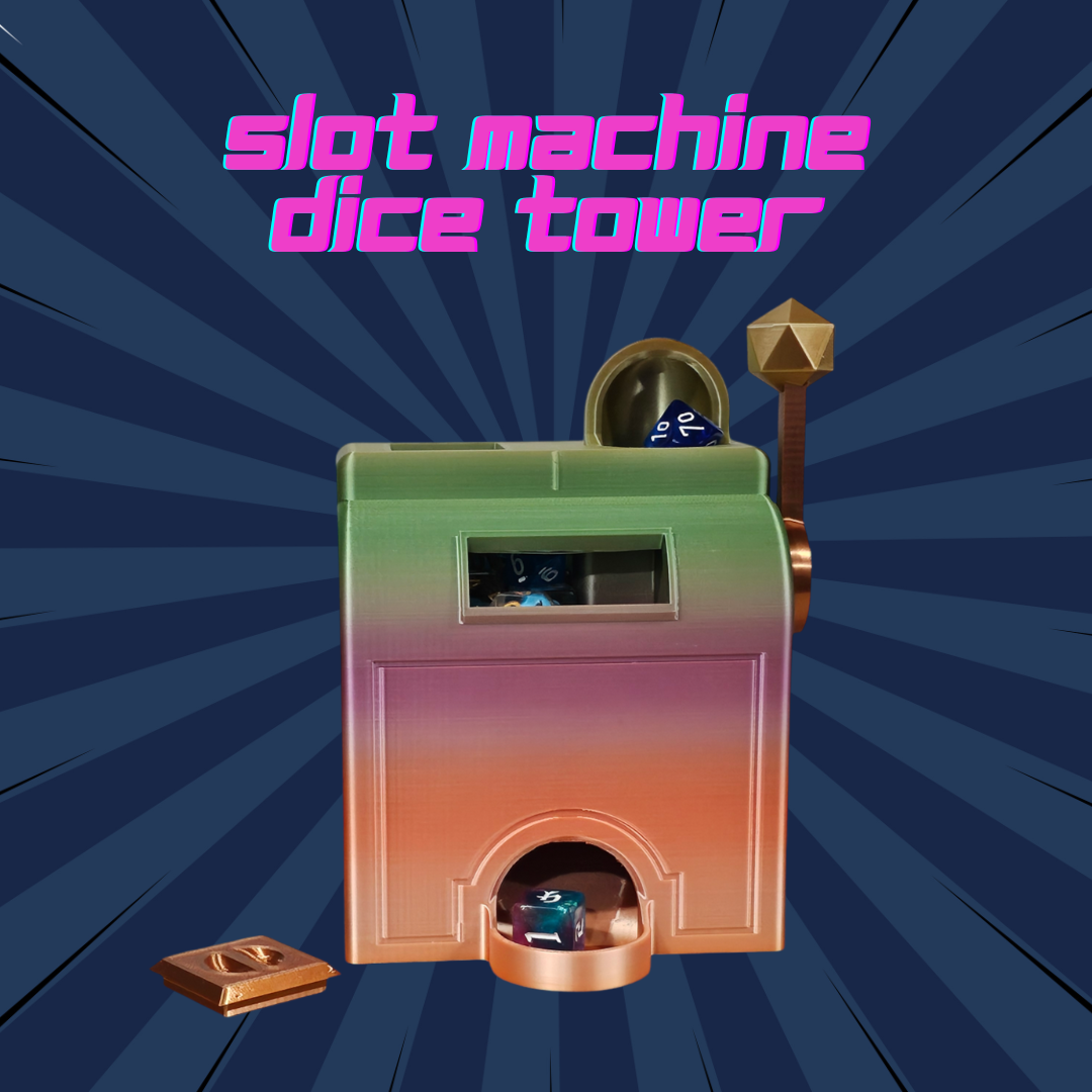 Slot Machine Dice Tower