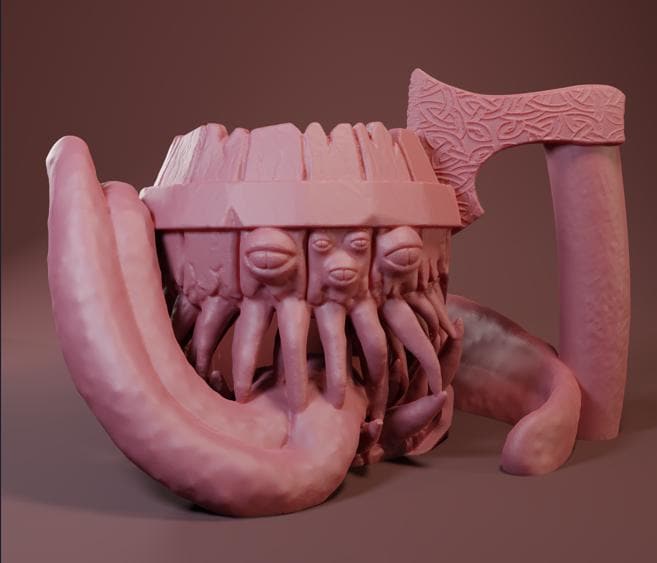 Mimic Sip N' Roll - Dice Tower & Can Cozy Combo!