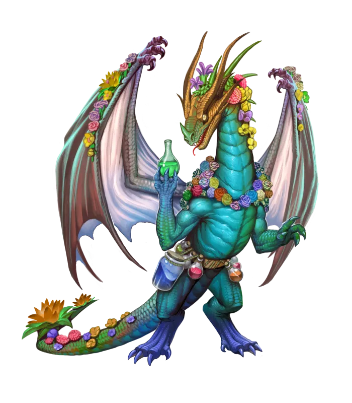 Battlezoo Dragons: Leshy Dragons for Foundry VTT