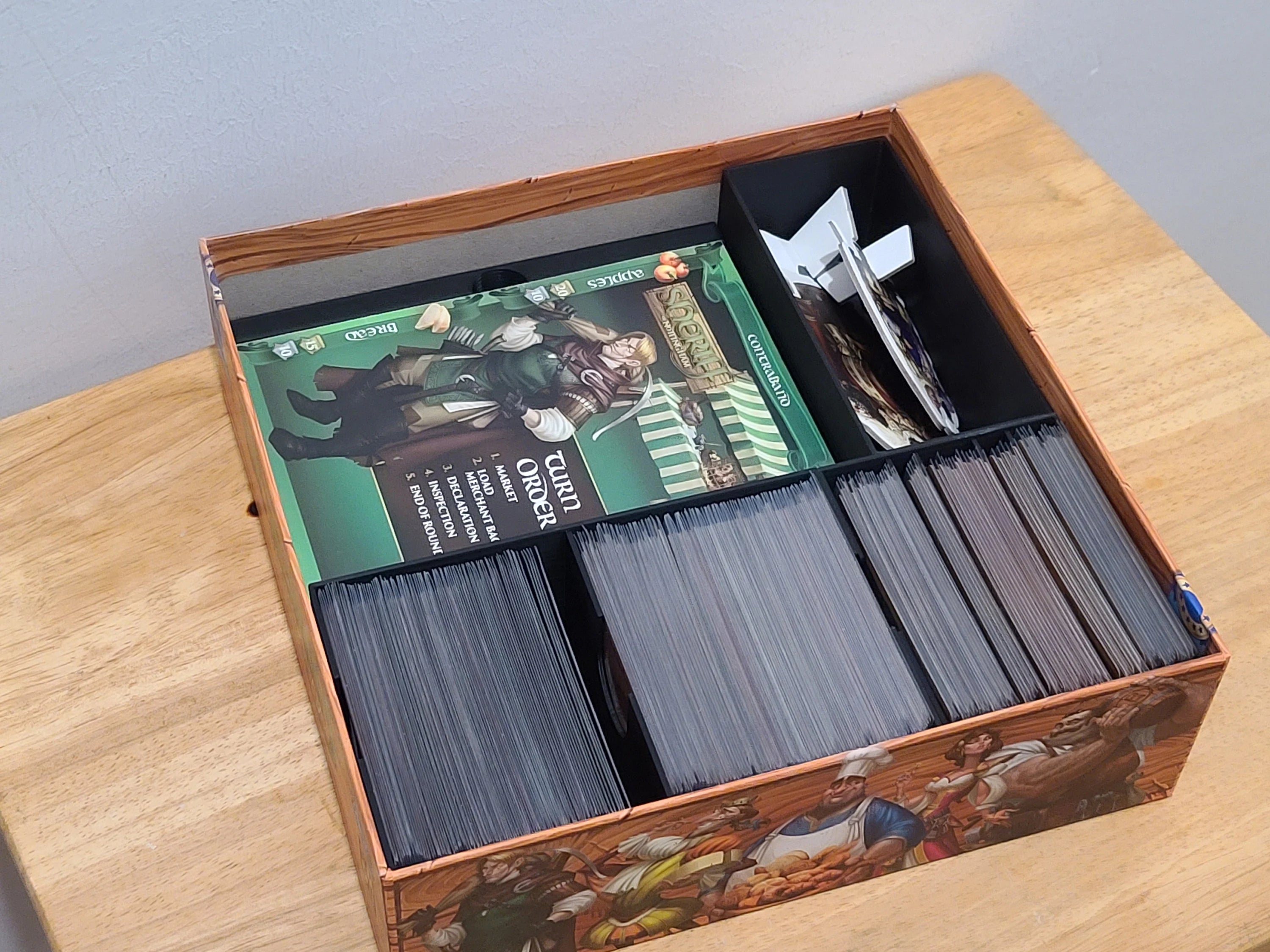 Sheriff of Nottingham Insert – 3D Printed Organizer (1st Edition + Merry Men Expansion)