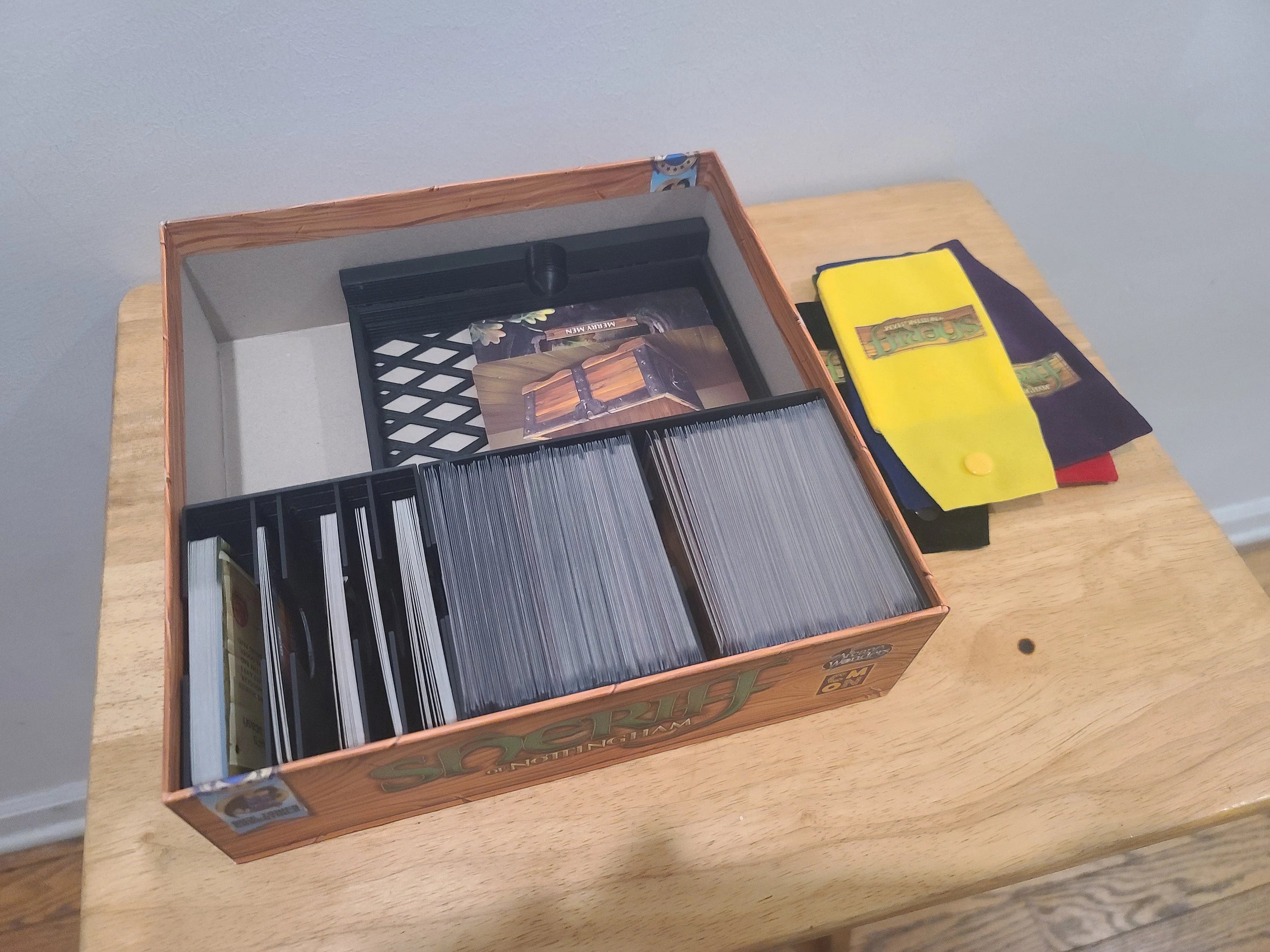 Sheriff of Nottingham Insert – 3D Printed Organizer (1st Edition + Merry Men Expansion)