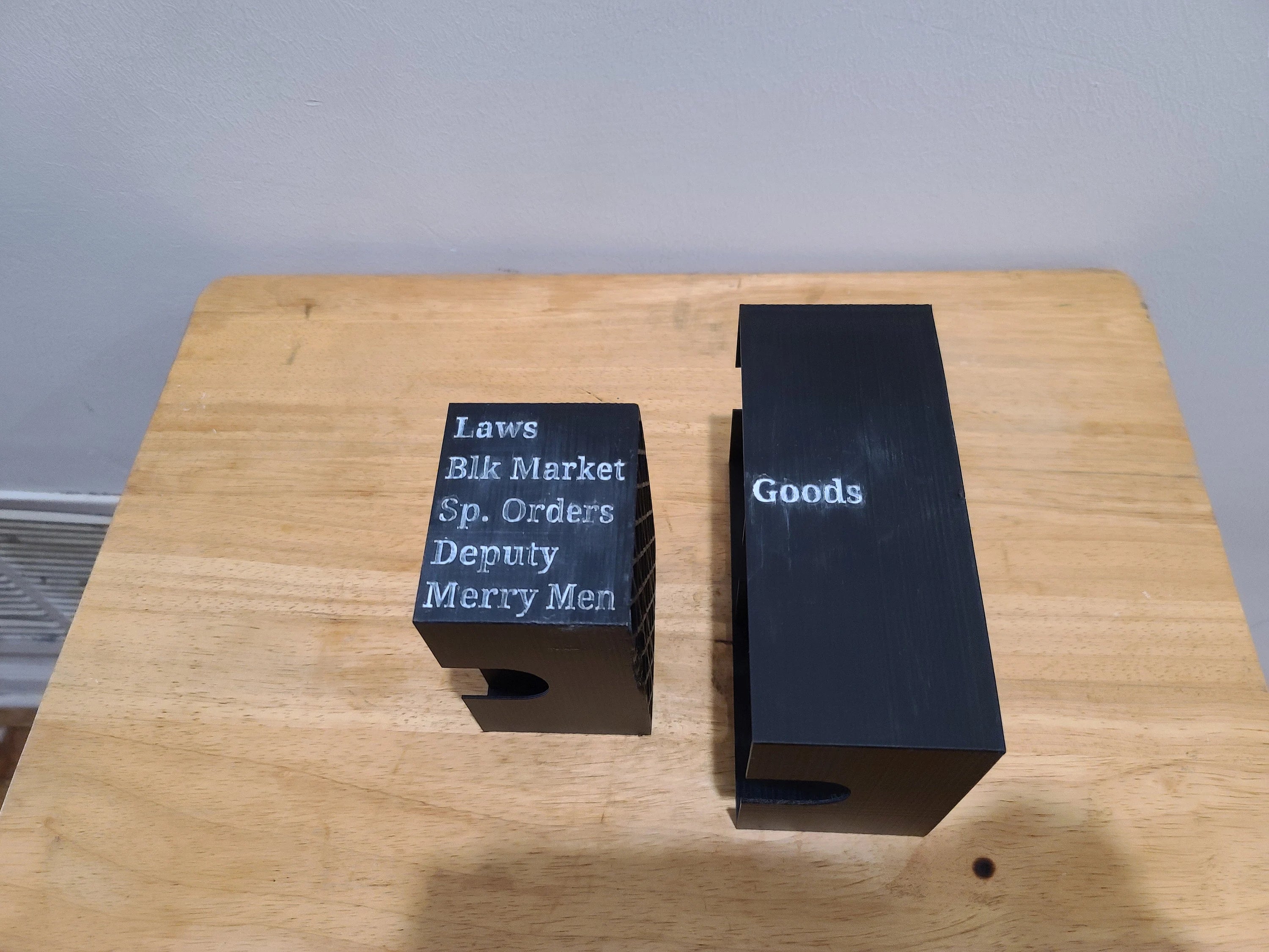 Sheriff of Nottingham Insert – 3D Printed Organizer (1st Edition + Merry Men Expansion)