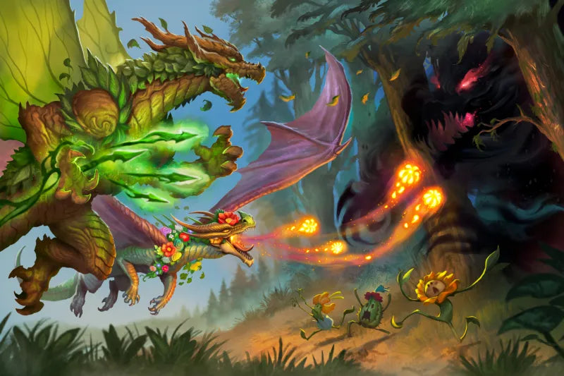 Battlezoo Dragons: Leshy Dragons for Foundry VTT