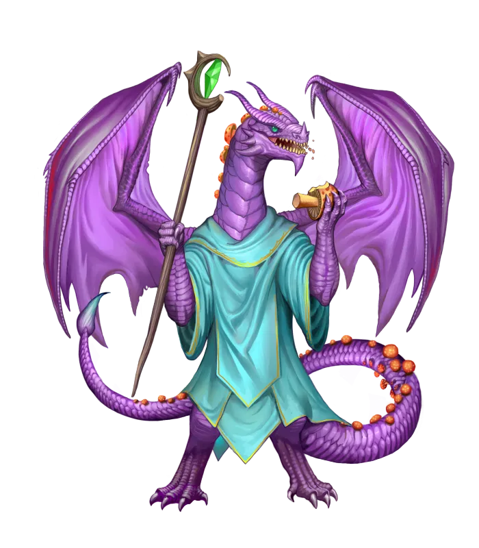 Battlezoo Dragons: Leshy Dragons for Foundry VTT